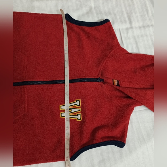 Street Blues Red Hoodie Jacket for 7/8 years child - Picture 3 of 8